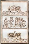 King Edward I-Joseph Strutt-Framed Art Print