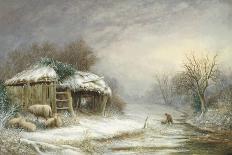 Winter Landscape-Joseph Such-Framed Giclee Print