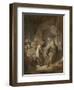 Joseph Telling His Dreams to His Parents and Brothers-Rembrandt van Rijn-Framed Art Print