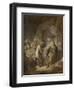 Joseph Telling His Dreams to His Parents and Brothers-Rembrandt van Rijn-Framed Art Print