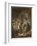 Joseph Telling His Dreams to His Parents and Brothers-Rembrandt van Rijn-Framed Art Print