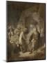 Joseph Telling His Dreams to His Parents and Brothers-Rembrandt van Rijn-Mounted Art Print