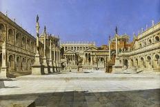 The Roman Forum-Joseph Theodore Hansen-Stretched Canvas
