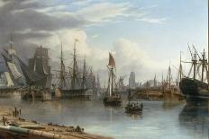 Bristol Harbour, 1836-Joseph Walter-Giclee Print