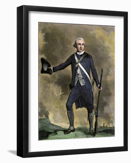 Joseph Warren, American Patriot Leader at the Battle of Bunker Hill-null-Framed Giclee Print