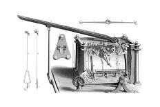 Boulton's Screw Coining Press, as Used in the Royal Mint, 1866-Joseph Wilson Lowry-Giclee Print