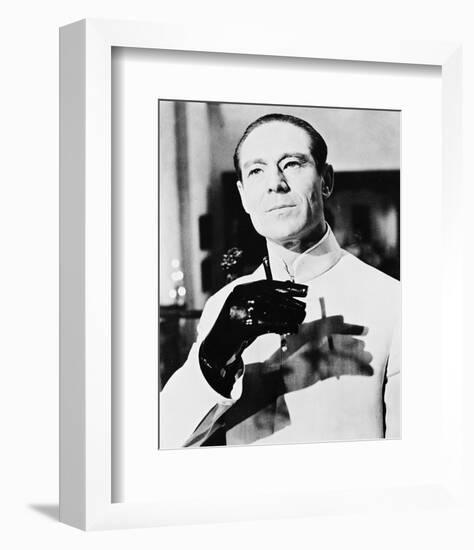 Joseph Wiseman, Dr. No (1962)-null-Framed Photo