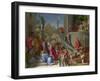 Joseph with Jacob in Egypt (From Scenes from the Story of Josep), Ca 1515-Pontormo-Framed Giclee Print