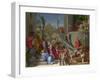 Joseph with Jacob in Egypt (From Scenes from the Story of Josep), Ca 1515-Pontormo-Framed Giclee Print