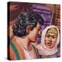 Joseph with the Wife of Potiphar-Pat Nicolle-Stretched Canvas