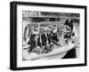 Josephine Baker (1906-1975) and Her Children on a Boat in Amsterdam on October 5, 1964-null-Framed Photo