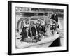 Josephine Baker (1906-1975) and Her Children on a Boat in Amsterdam on October 5, 1964-null-Framed Photo