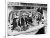 Josephine Baker (1906-1975) and Her Children on a Boat in Amsterdam on October 5, 1964-null-Framed Photo