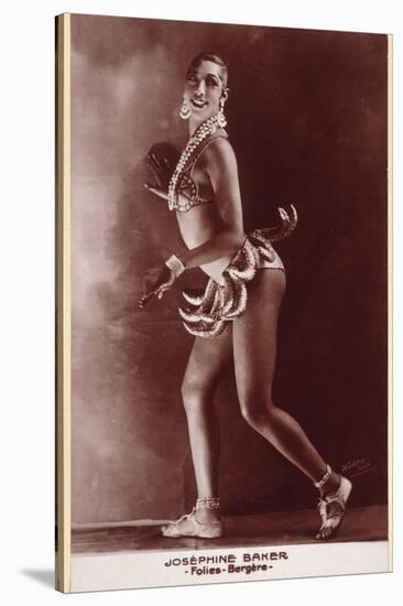 Josephine Baker (1906-1975)-null-Stretched Canvas