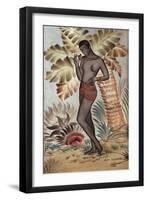 Josephine Baker, 1927-Jean Dunand-Framed Giclee Print