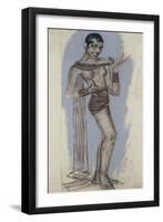 Josephine Baker - a Maquette for an Important Lacquer Panel, C.1927-Jean Dunand-Framed Giclee Print