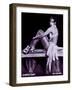 Josephine Baker, African American Dancer and Actress in a Seductive Pose, 1920's-null-Framed Photo