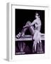 Josephine Baker, African American Dancer and Actress in a Seductive Pose, 1920's-null-Framed Photo