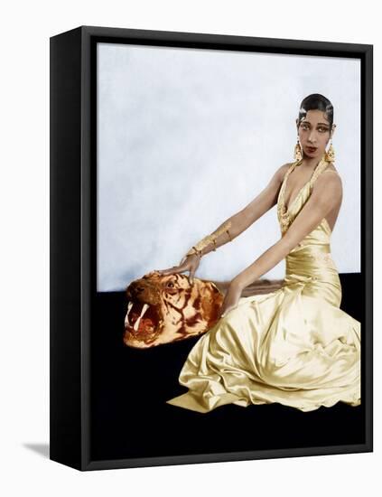 Josephine Baker, ca. 1920s-null-Framed Stretched Canvas