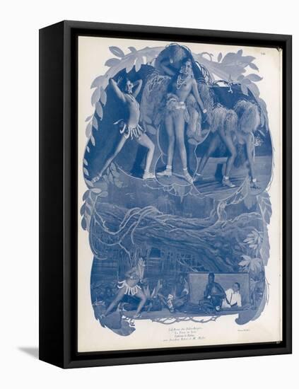 Josephine Baker Folies Bergere Dancer in 'La Folie Du Jour' - the Madness of the Day.-null-Framed Stretched Canvas