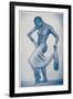 Josephine Baker Folies Bergere Dancer-null-Framed Premium Photographic Print