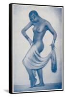 Josephine Baker Folies Bergere Dancer-null-Framed Stretched Canvas