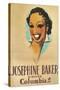 Josephine Baker Record Advertisement-null-Stretched Canvas