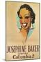 Josephine Baker Record Advertisement-null-Mounted Art Print