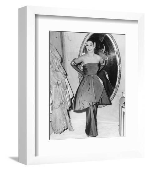 Josephine Baker--Framed Photo