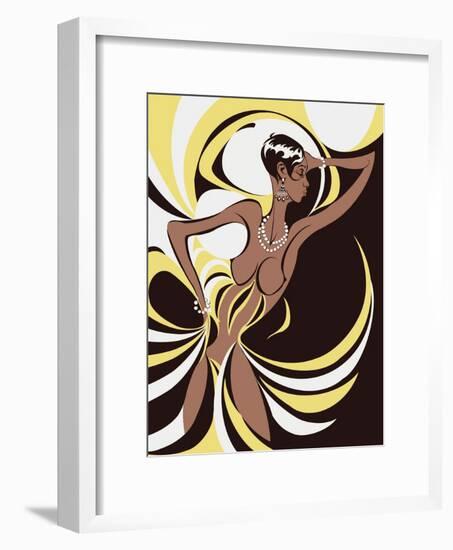 Josephine Baker-Neale Osborne-Framed Giclee Print