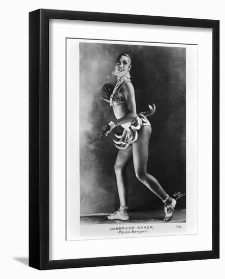 Josephine Baker-Stanislaus Walery-Framed Giclee Print