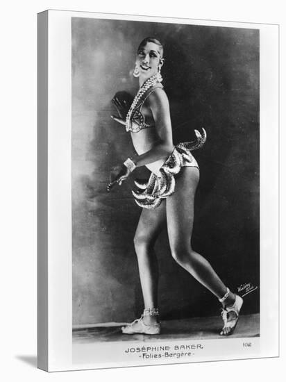 Josephine Baker-Stanislaus Walery-Stretched Canvas