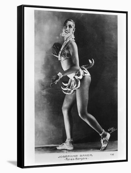 Josephine Baker-Stanislaus Walery-Framed Stretched Canvas