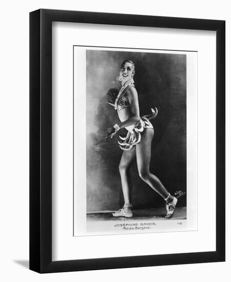 Josephine Baker-Stanislaus Walery-Framed Premium Giclee Print