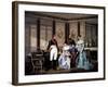 Josephine Beauharnais Receiving Visit from Tsar Alexander I in 1814-null-Framed Giclee Print