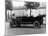 Josephine Boston with a 1914 Cadillac-null-Mounted Photographic Print