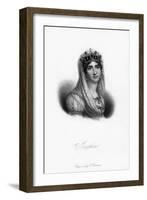 Joséphine De Beauharnais, First Wife of Napoléon Bonaparte, and Empress of France, 19th Century-Freeman-Framed Giclee Print