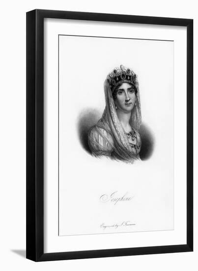 Joséphine De Beauharnais, First Wife of Napoléon Bonaparte, and Empress of France, 19th Century-Freeman-Framed Giclee Print