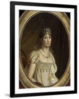Joséphine De Beauharnais, the First Wife of Napoléon Bonaparte (1763-181), 1801-François Pascal Simon Gérard-Framed Giclee Print