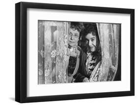 Josephine Hull, Jean Adair, Arsenic and Old Lace, 1944-null-Framed Photographic Print