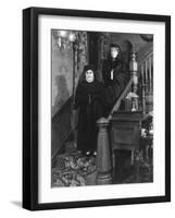 Josephine Hull, Jean Adair, Arsenic and Old Lace, 1944-null-Framed Photographic Print