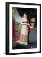 Josephine Tasher De La Pagerie (1763-1814) Empress of France, 1808-Antoine-Jean Gros-Framed Giclee Print