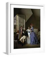 Josephine Visiting Her Husband Alexandre de Bauharnais-Jean Louis Victor Viger du Vigneau-Framed Giclee Print