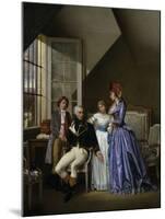 Josephine Visiting Her Husband Alexandre de Bauharnais-Jean Louis Victor Viger du Vigneau-Mounted Giclee Print