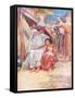 Josephs Coat of Many Colours-Arthur A. Dixon-Framed Stretched Canvas