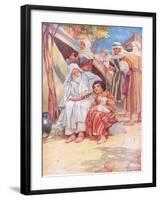 Josephs Coat of Many Colours-Arthur A. Dixon-Framed Giclee Print