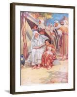 Josephs Coat of Many Colours-Arthur A. Dixon-Framed Giclee Print