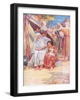 Josephs Coat of Many Colours-Arthur A. Dixon-Framed Giclee Print