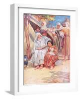 Josephs Coat of Many Colours-Arthur A. Dixon-Framed Giclee Print