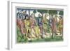 Joshua 10:16-27: the execution of the five kings-Unknown-Framed Giclee Print